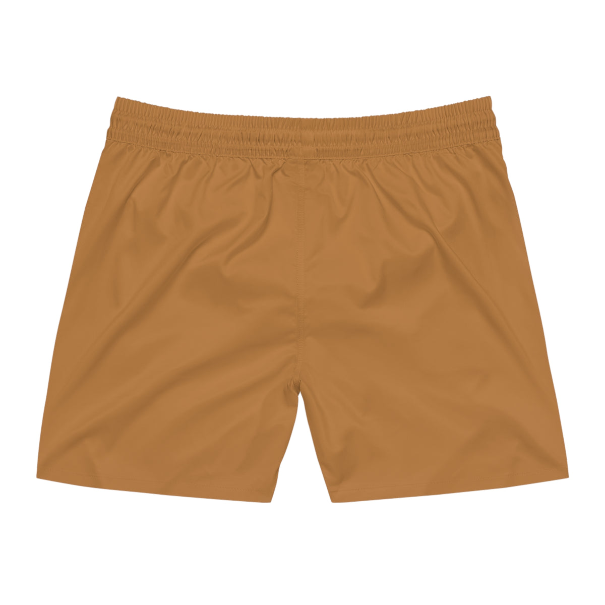 Men's Black Swim Shorts with Monogram "LW" – Mid-Length Quick-Dry Beach Trunks